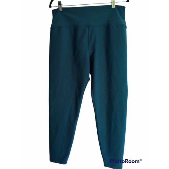 Sage Collective Yoga 7/8 Leggings High Waist Dark Teal Green Size XXL - Picture 8 of 8